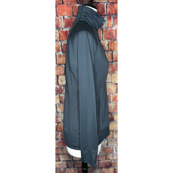 Atlanta United MLS Adidas Climalite Women’s Gray Zip Track Jacket Medium 12-14 - Picture 2 of 7